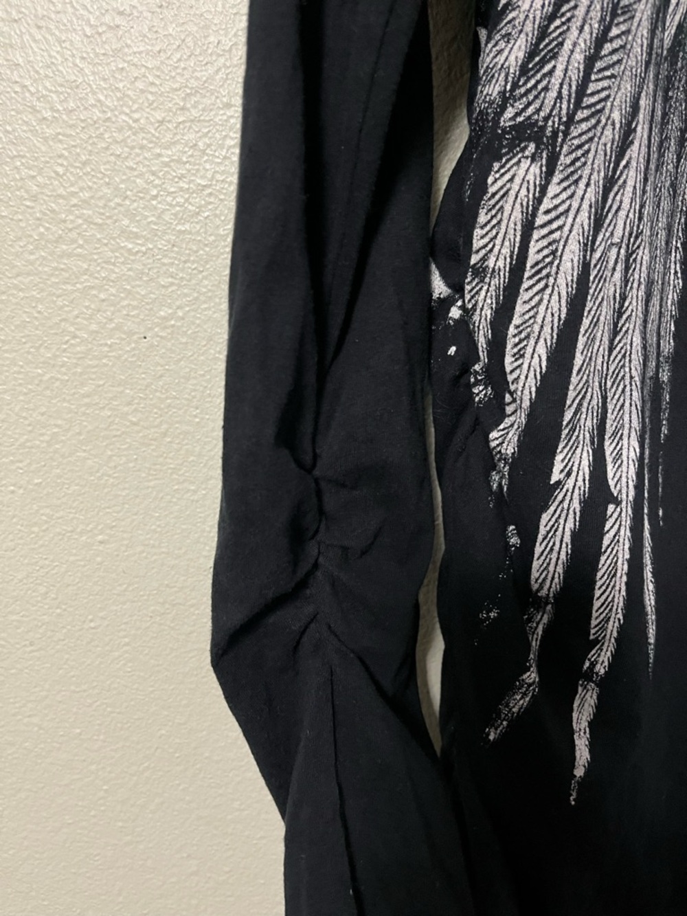 Affliction American Customs Diamond Motors T-Shirt Size XL Long Sleeve Bling - Picture 7 of 9